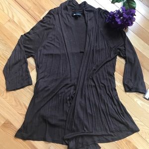 AB Studio XL Open Cardigan